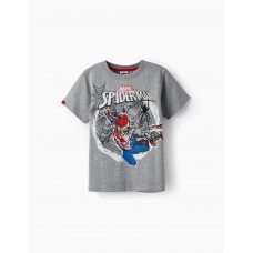 Mπλουζα  κοντομανικη grey SPIDERMAN 310592370219z